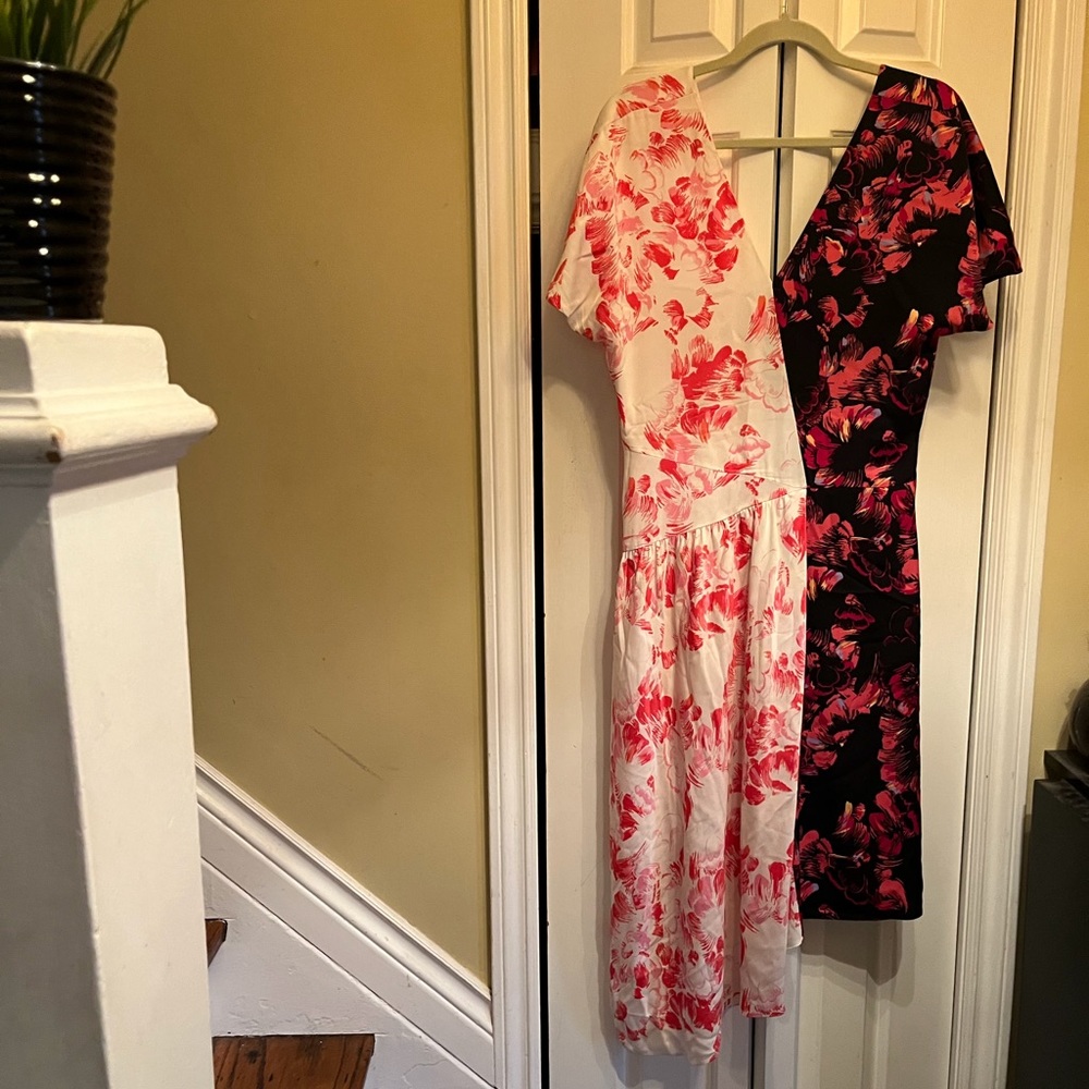 Lewit Silk Floral Dress